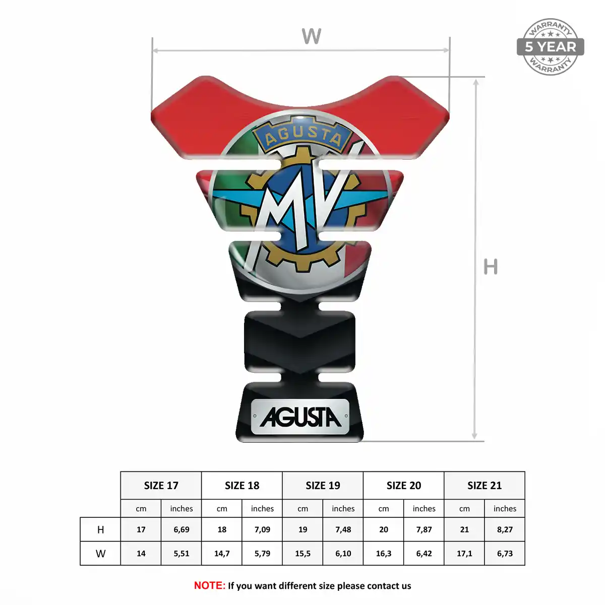 Agusta Tank Decal Superior Craft