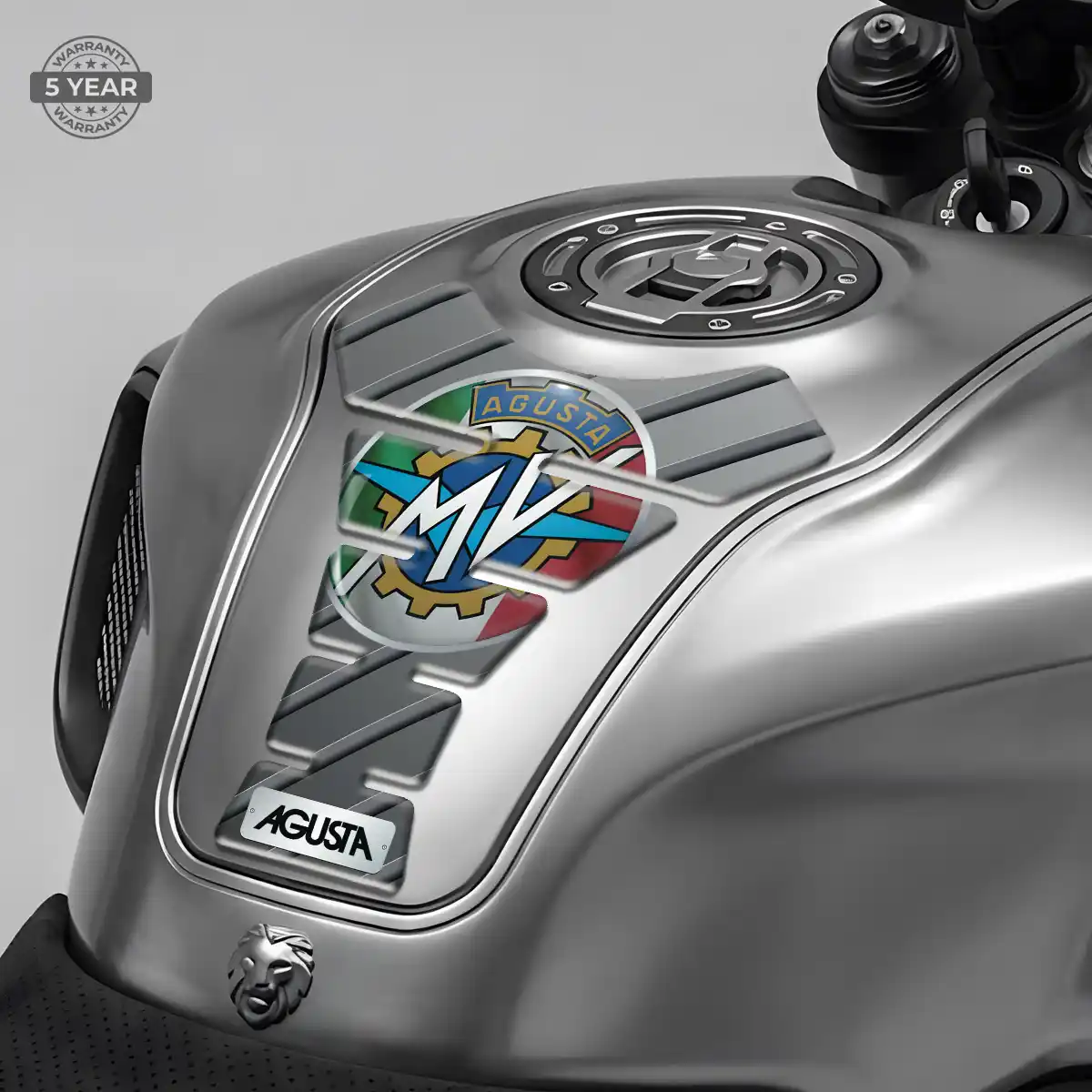 Agusta Tank Fuse Guard Motorbike Sleek Style