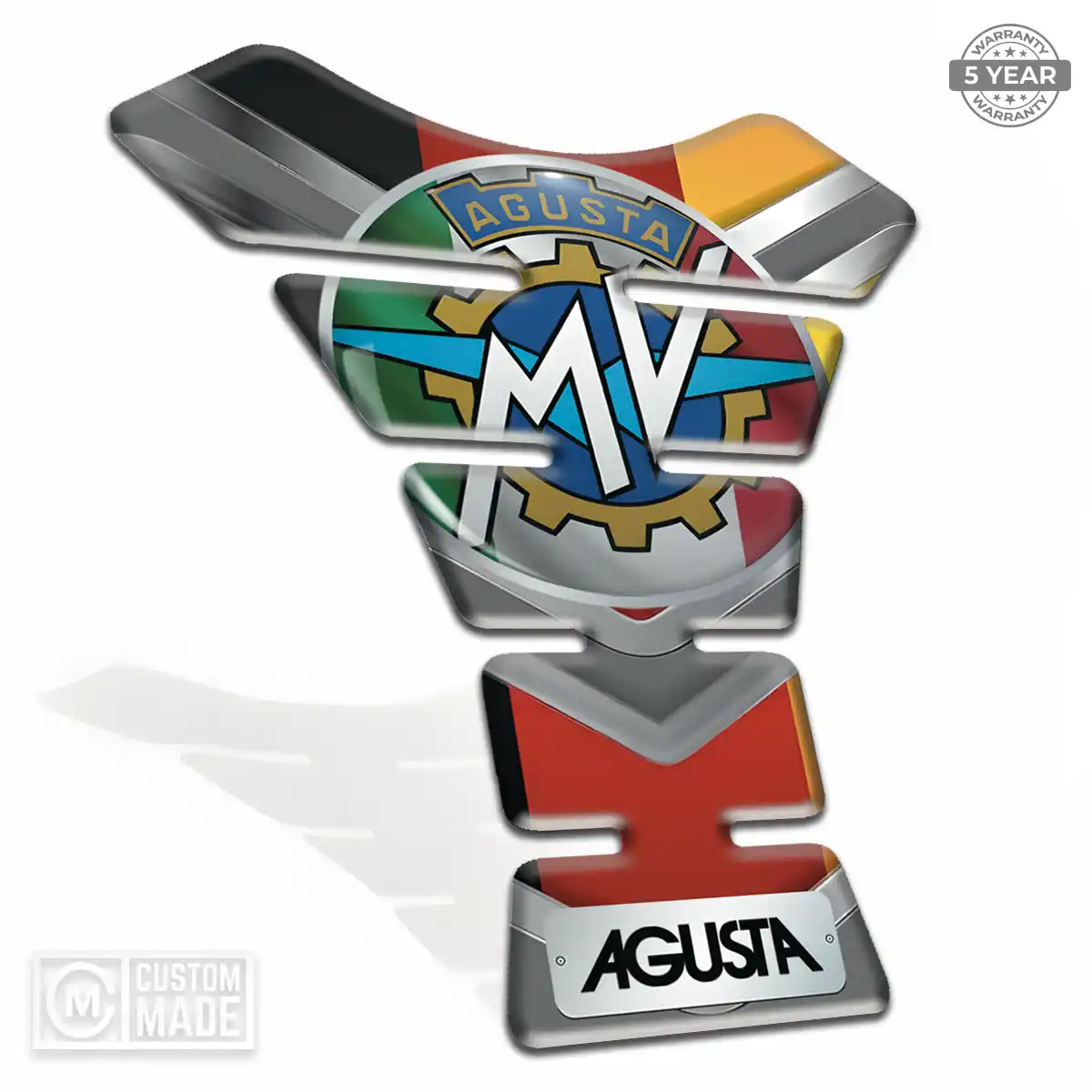 Agusta Tank Fuse Guard Motorcycle Elite Finish
