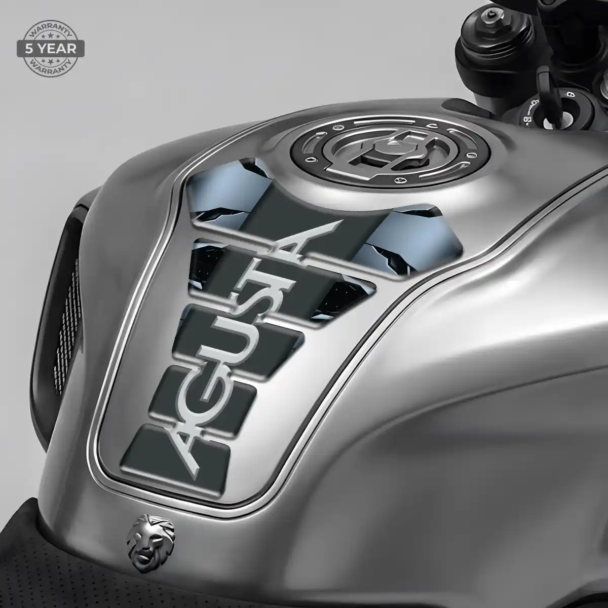 Agusta Tank Fuse Guard Motorcycle Refined Design