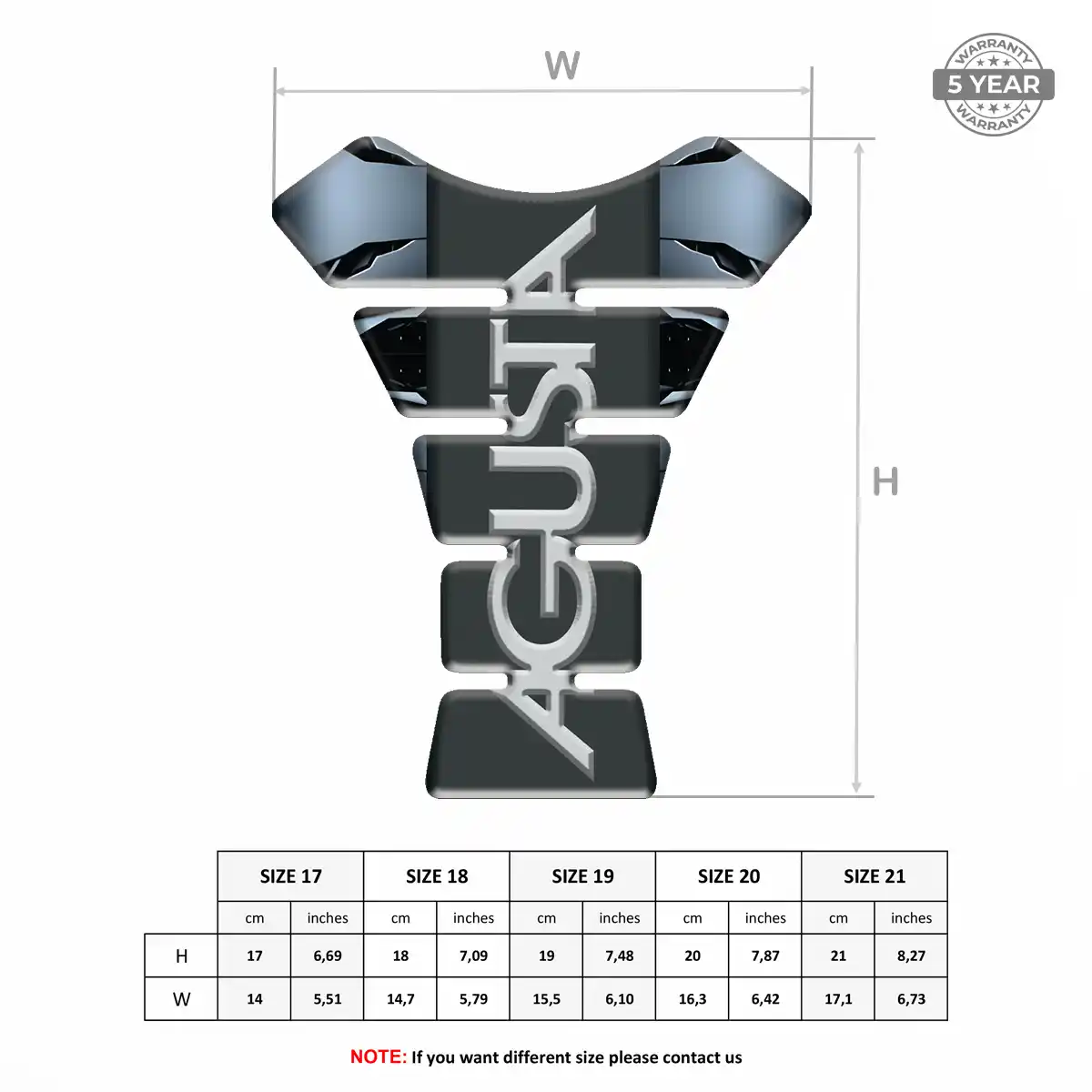 Agusta Tank Fuse Guard Motorcycle Refined Design