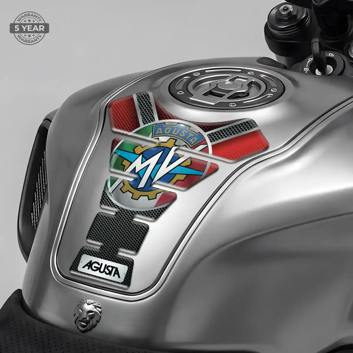 Agusta Tank Fuse Guard Sleek Style