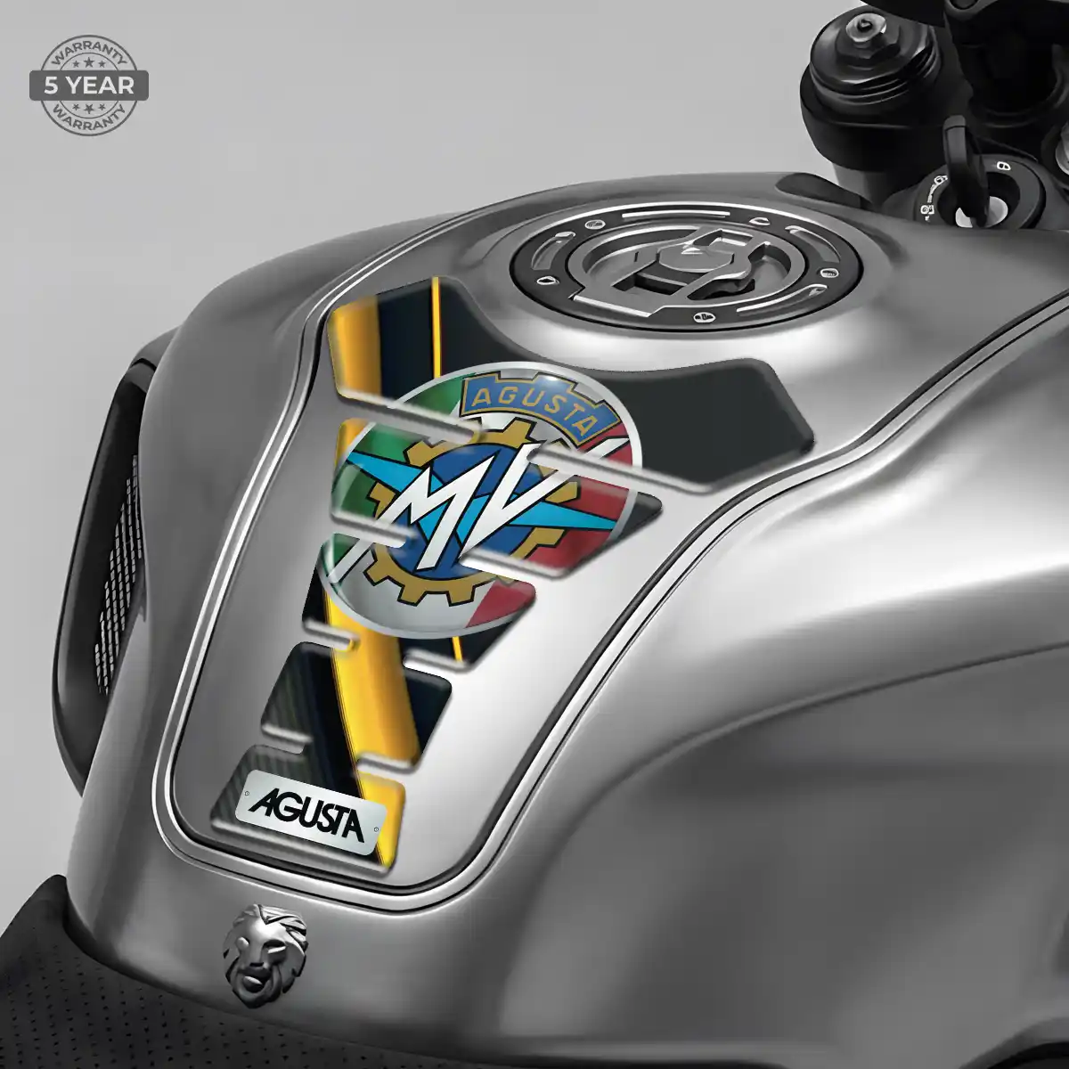 Agusta Tank Fuse Motorbike Sleek Style