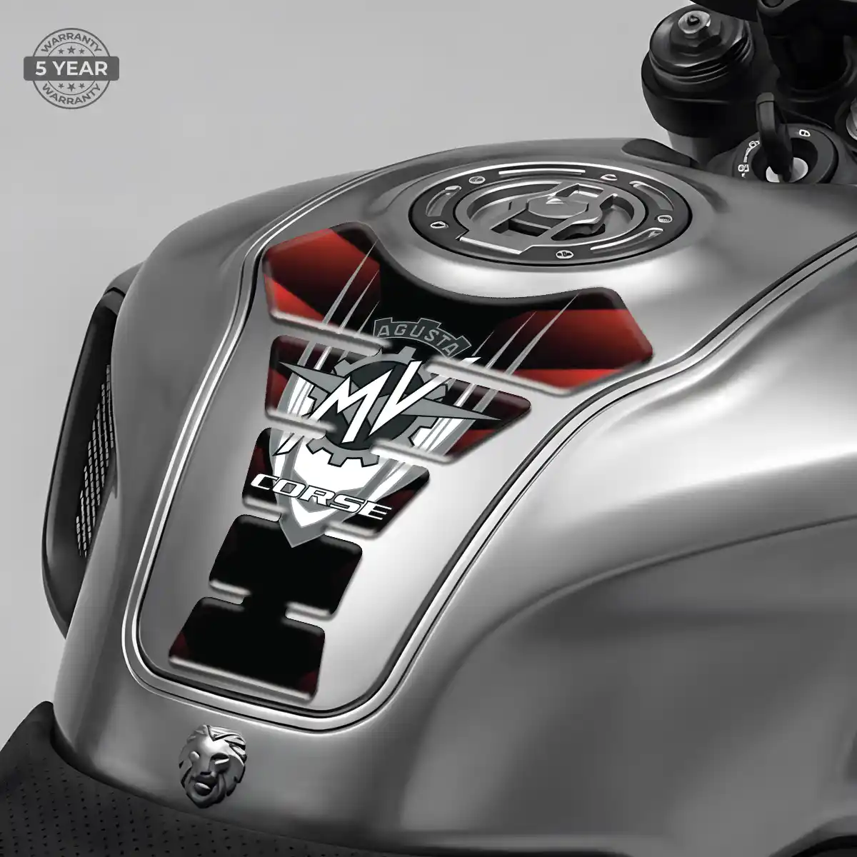 Agusta Tank Fuse Motorcycle Refined Design