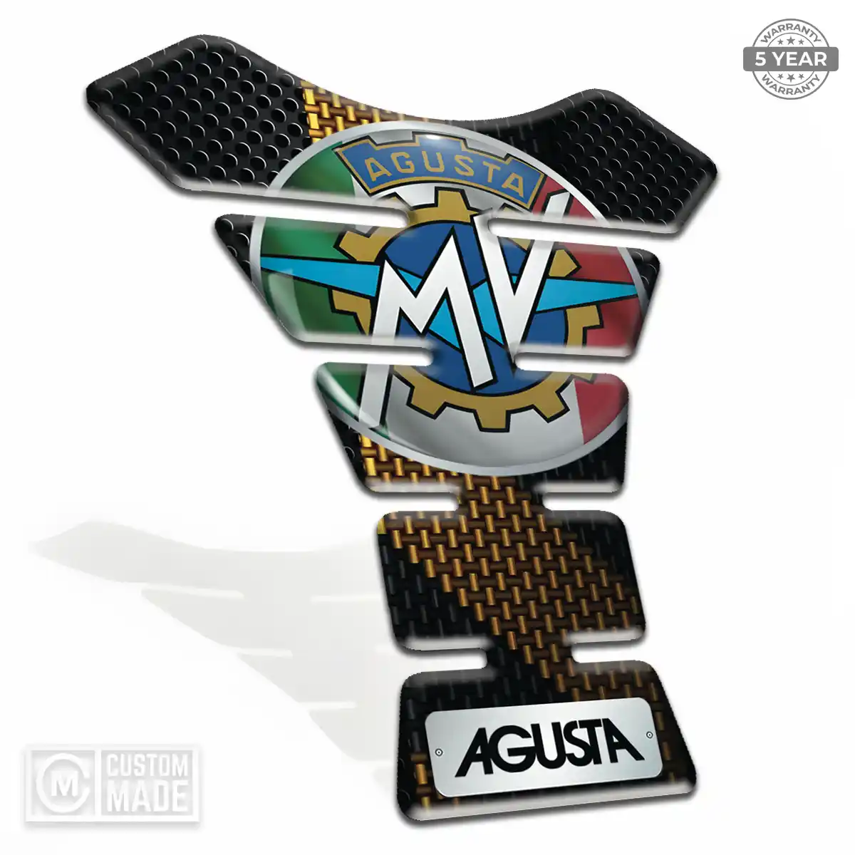 Agusta Tank Fuse Motorcycle Sleek Style