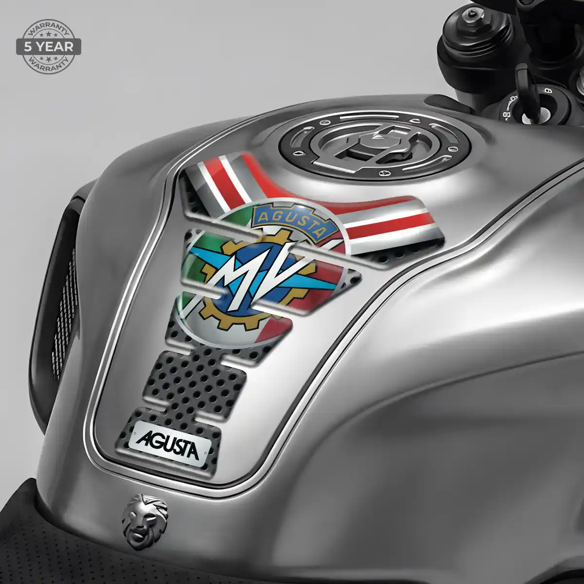 Agusta Tank Fuse Pad Motorbike Elite Finish