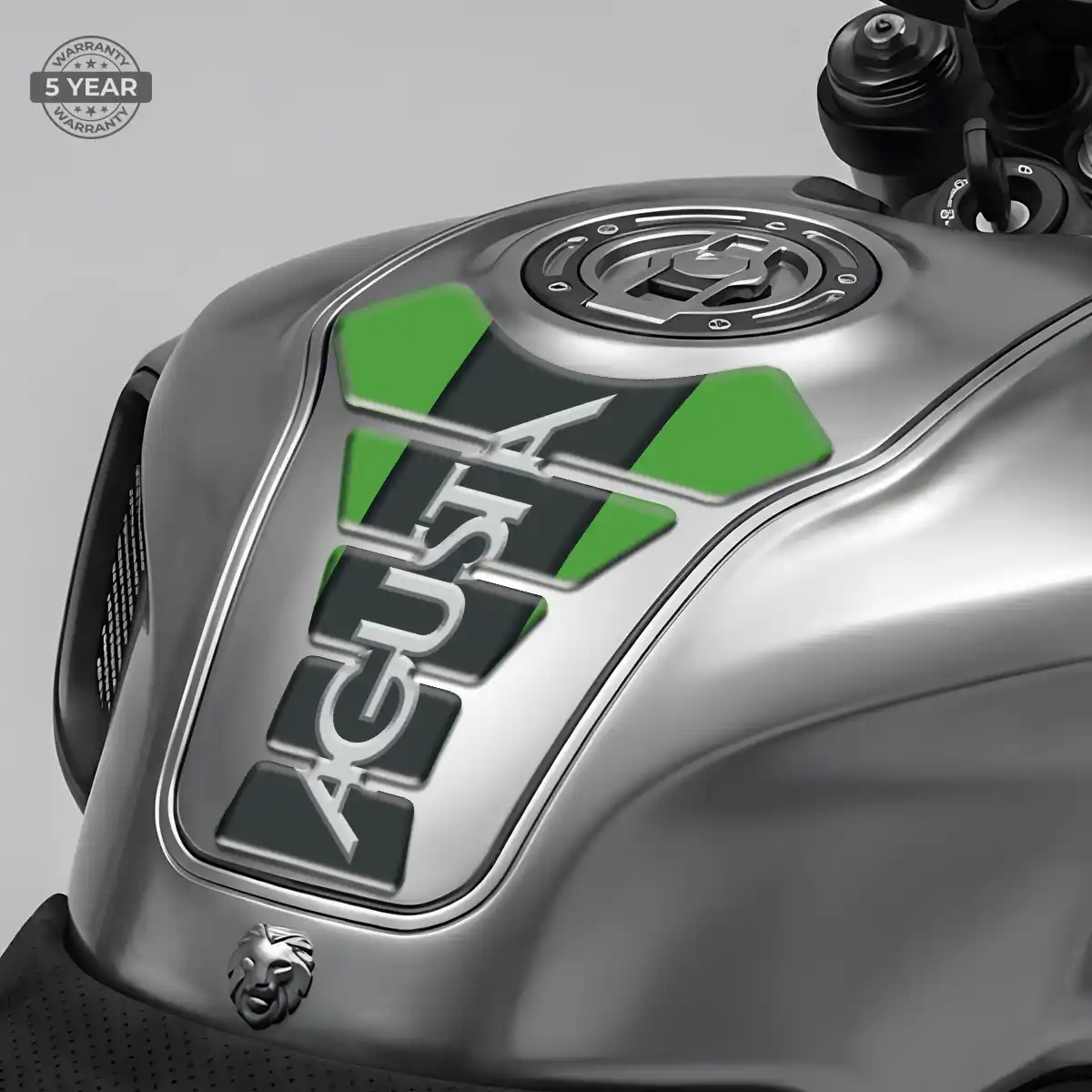 Agusta Tank Fuse Pad Motorbike Refined Design
