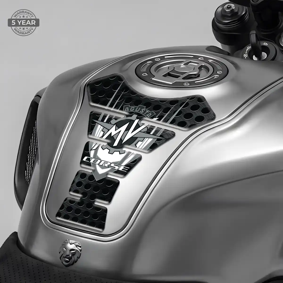 Agusta Tank Fuse Pad Motorbike Sleek Style