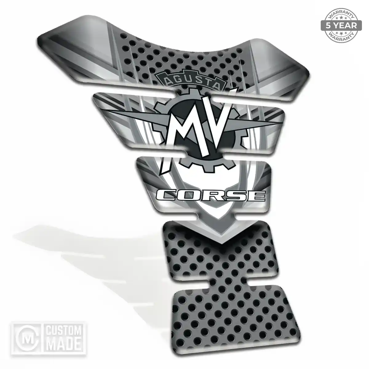 Agusta Tank Fuse Pad Motorcycle Sleek Style