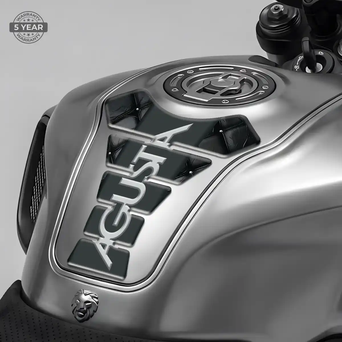 Agusta Tank Fuse Pads Elite Finish