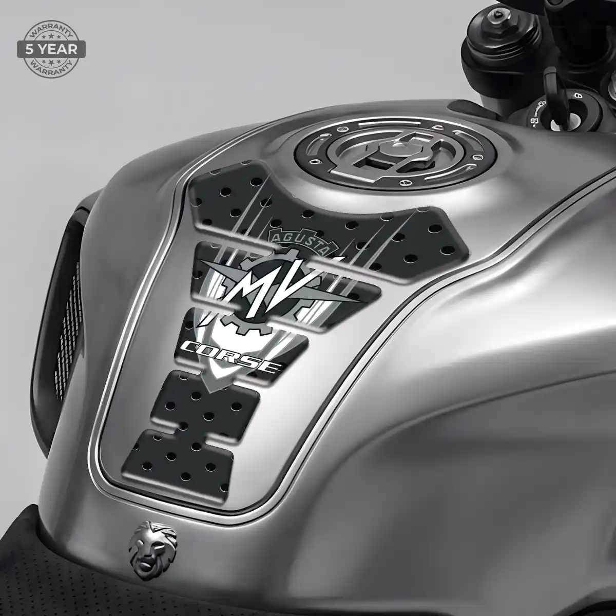 Agusta Tank Fuse Pads Motorbike Refined Design