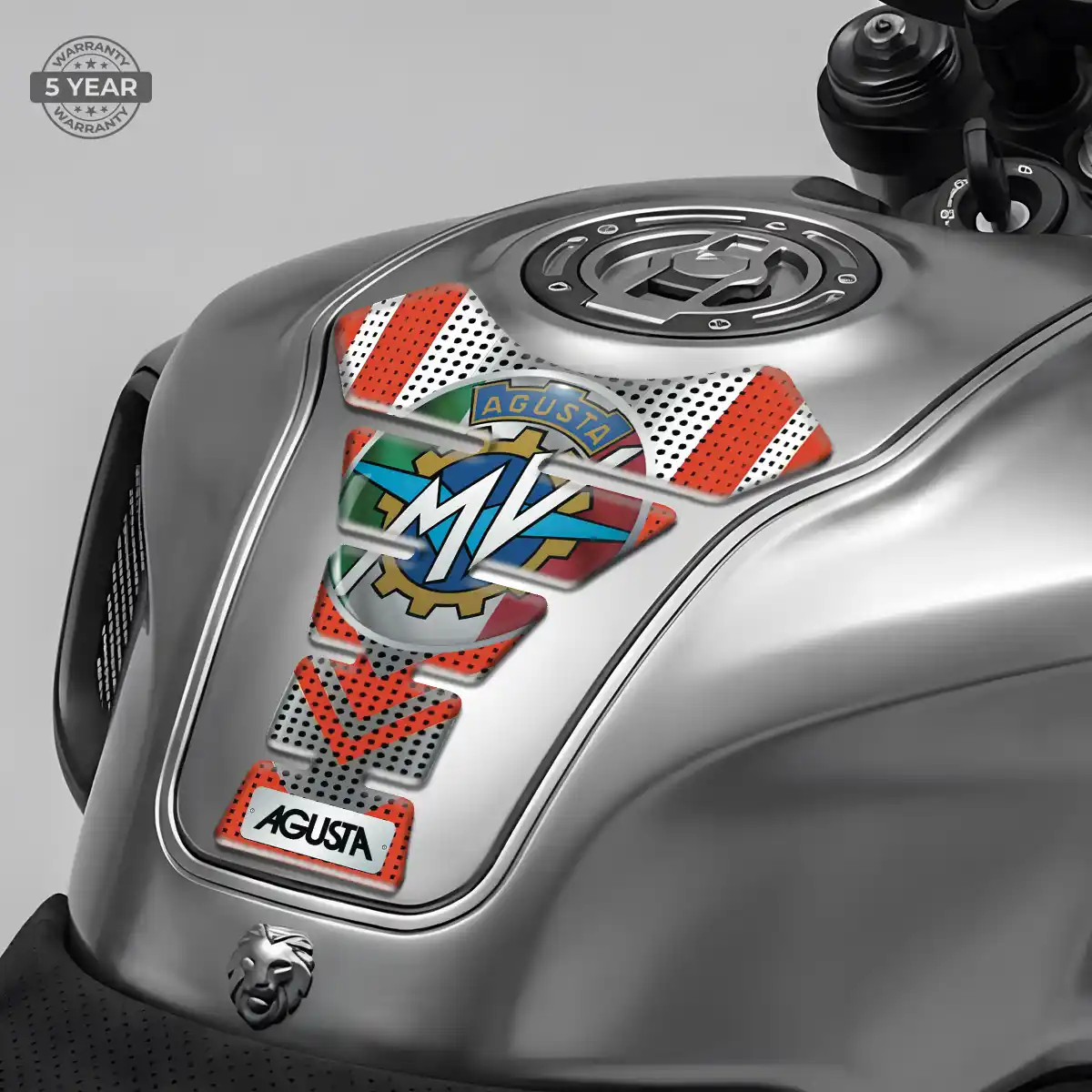 Agusta Tank Fuse Pads Refined Design
