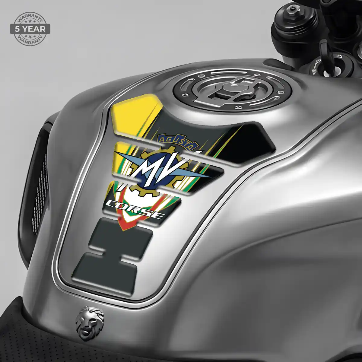 Agusta Tank Fuse Pads Sleek Style