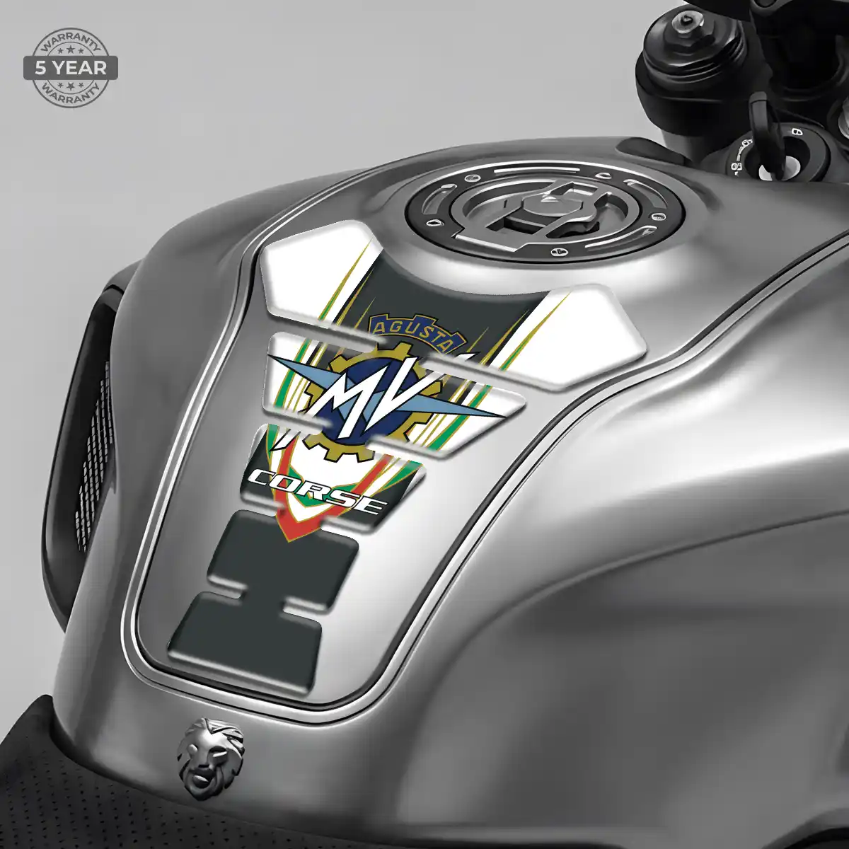 Agusta Tank Fuse Protector Motorbike Elite Finish