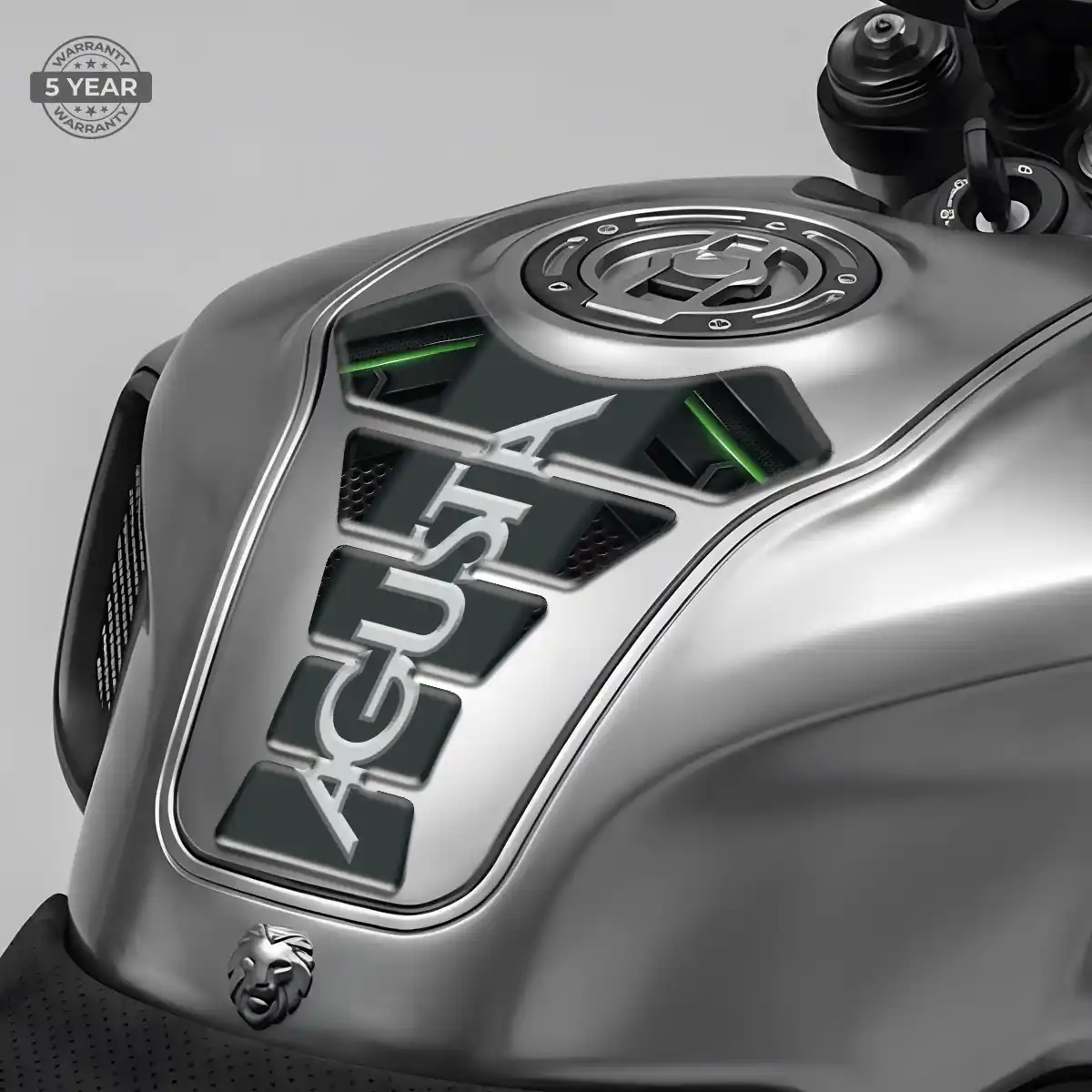 Agusta Tank Fuse Protector Motorbike Sleek Style