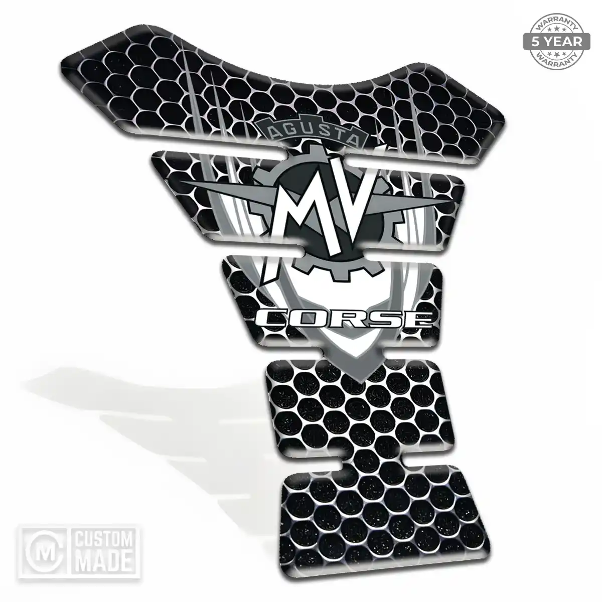 Agusta Tank Fuse Protector Motorcycle Elite Finish