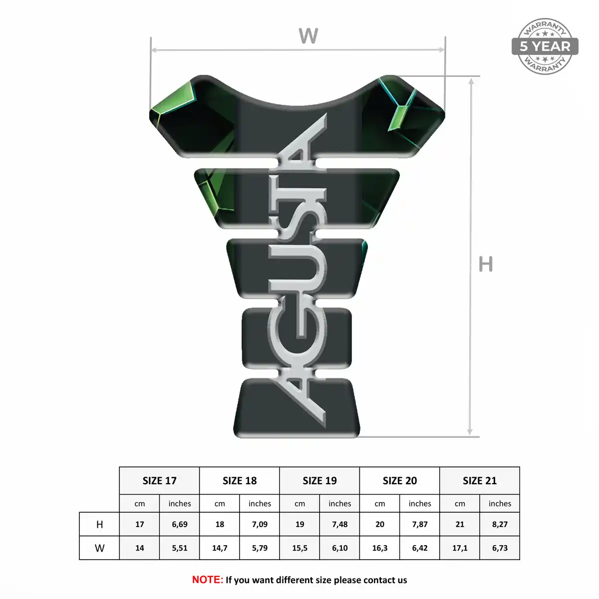 Agusta Tank Guard Fuse Motorbike Refined Design