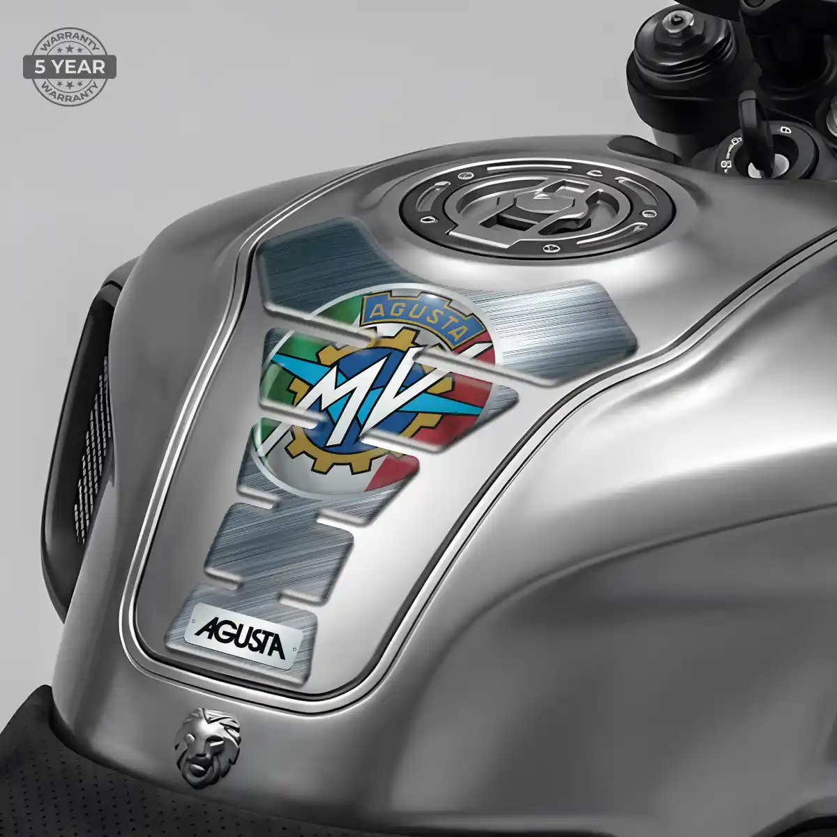 Agusta Tank Guard Fuse Motorcycle Refined Design
