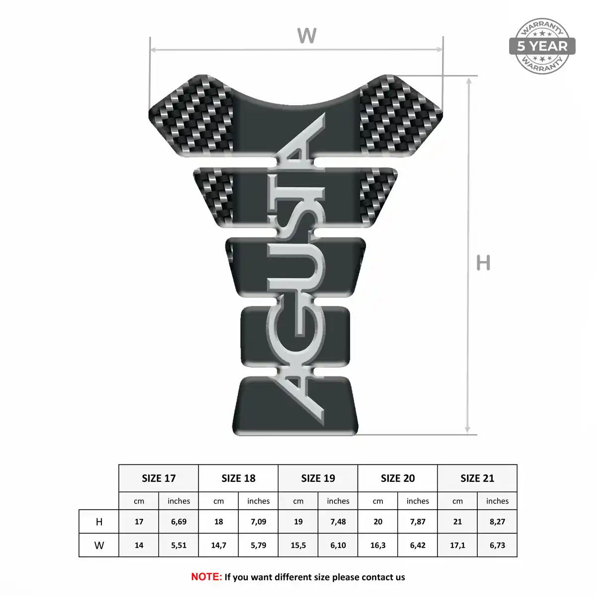 Agusta Tank Guard Fuse Signature Grade