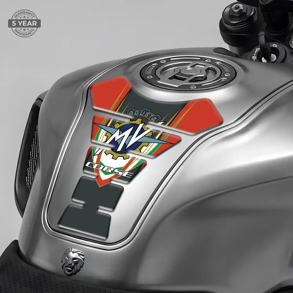 Agusta Tank Guard Motorbike Elite Finish