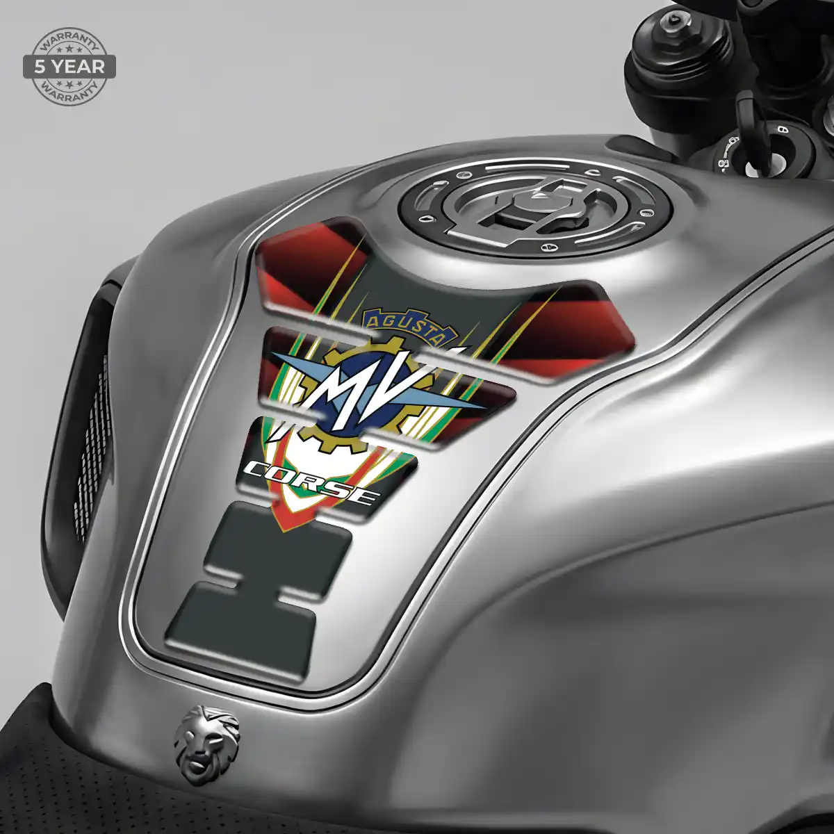 Agusta Tank Guard Motorbike Sleek Style