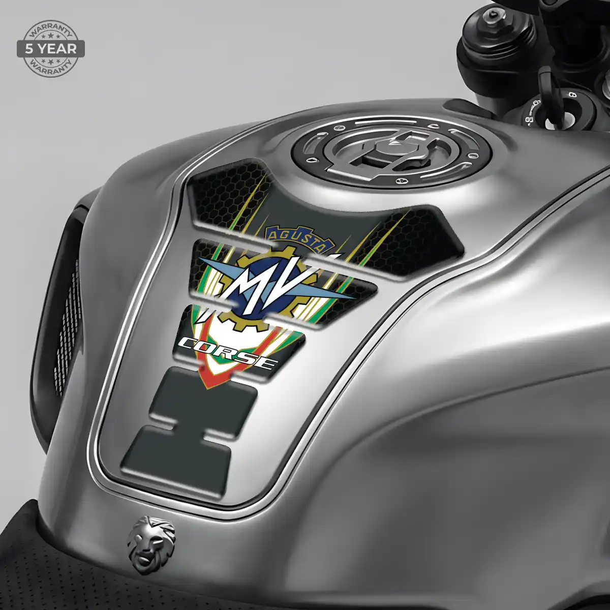 Agusta Tank Guard Motorcycle Refined Design