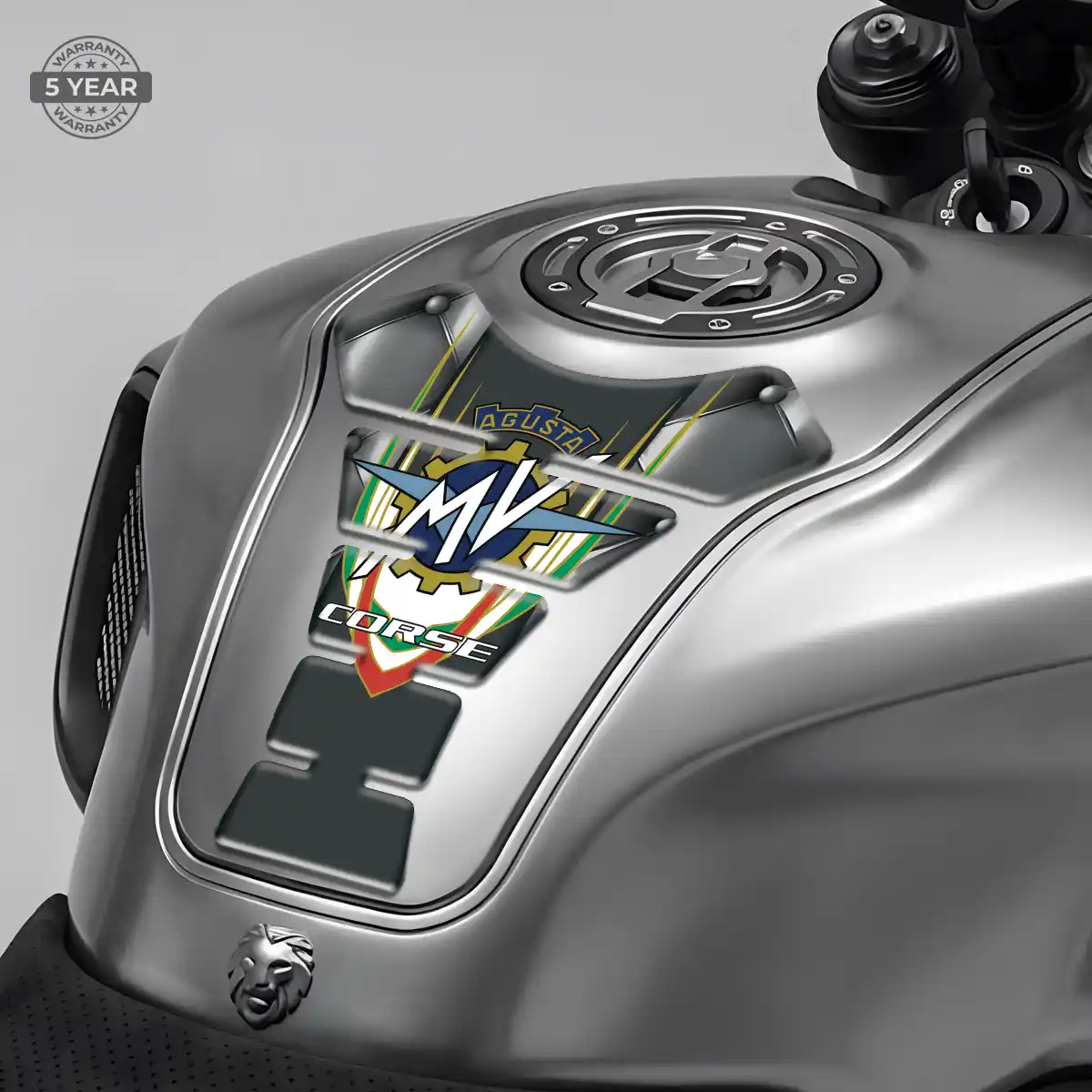 Agusta Tank Guard Pad Motorbike Elite Finish