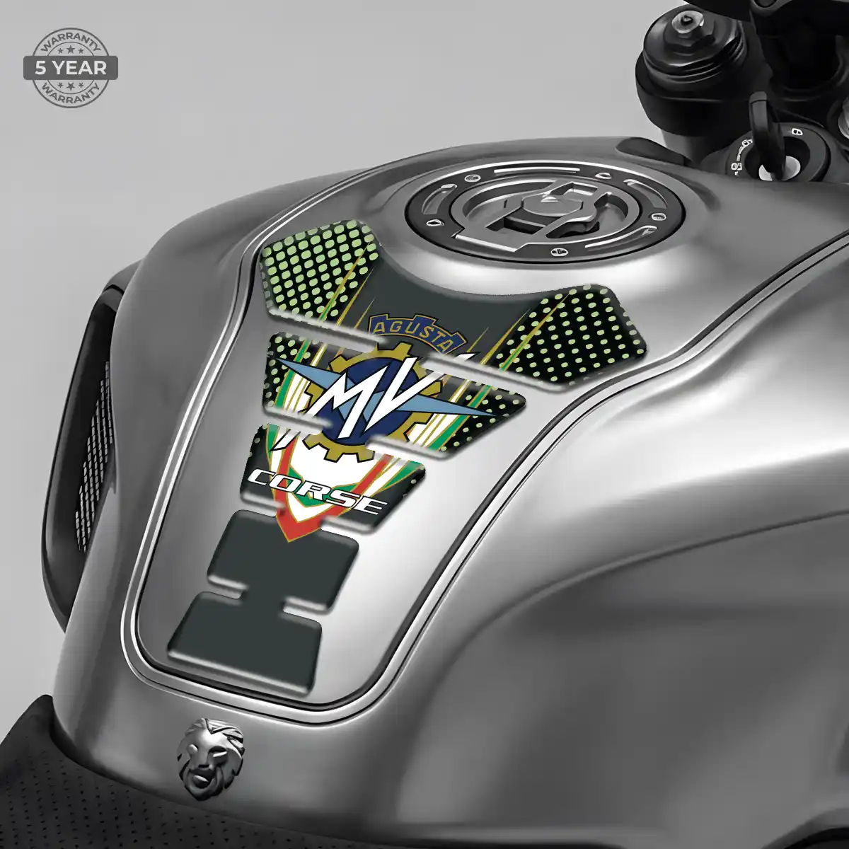 Agusta Tank Guard Pad Motorbike Refined Design