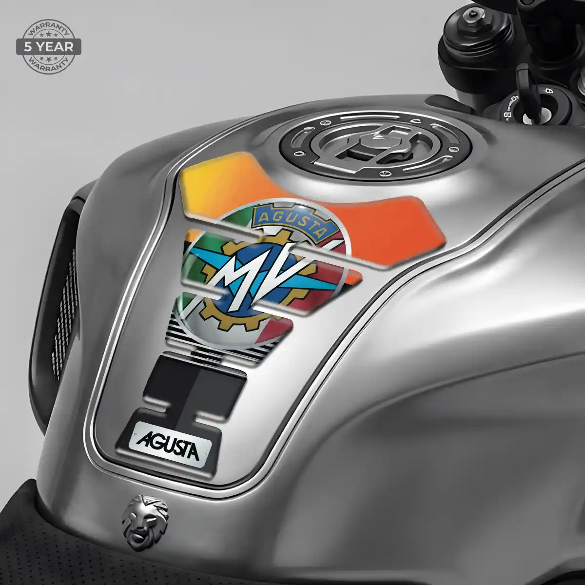 Agusta Tank Guard Pads Motorbike Refined Design