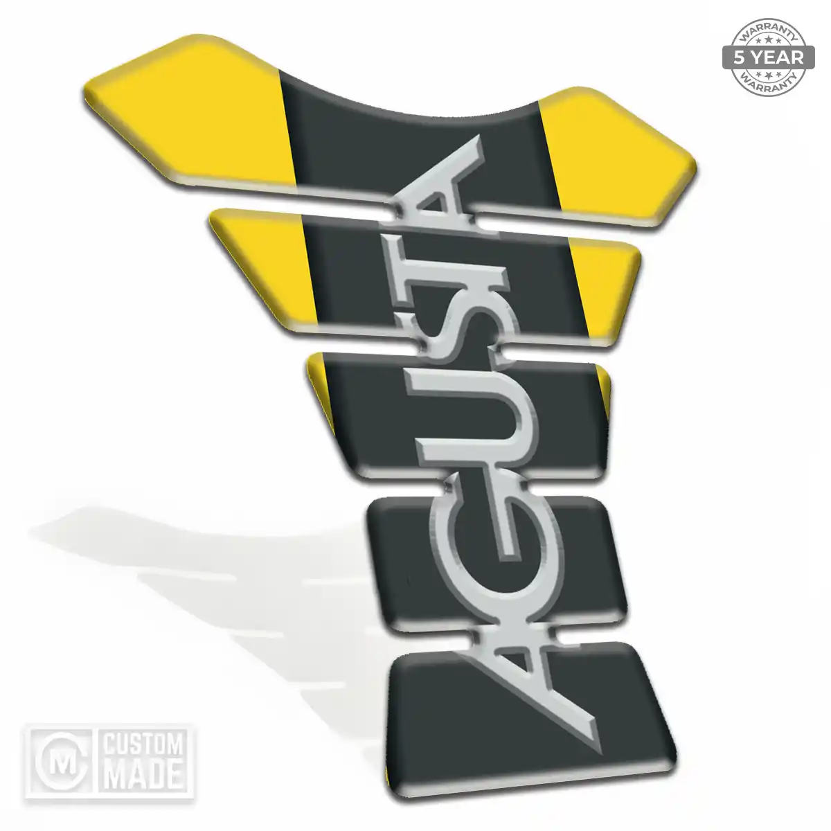 Agusta Tank Guard Pads Motorcycle Elite Finish