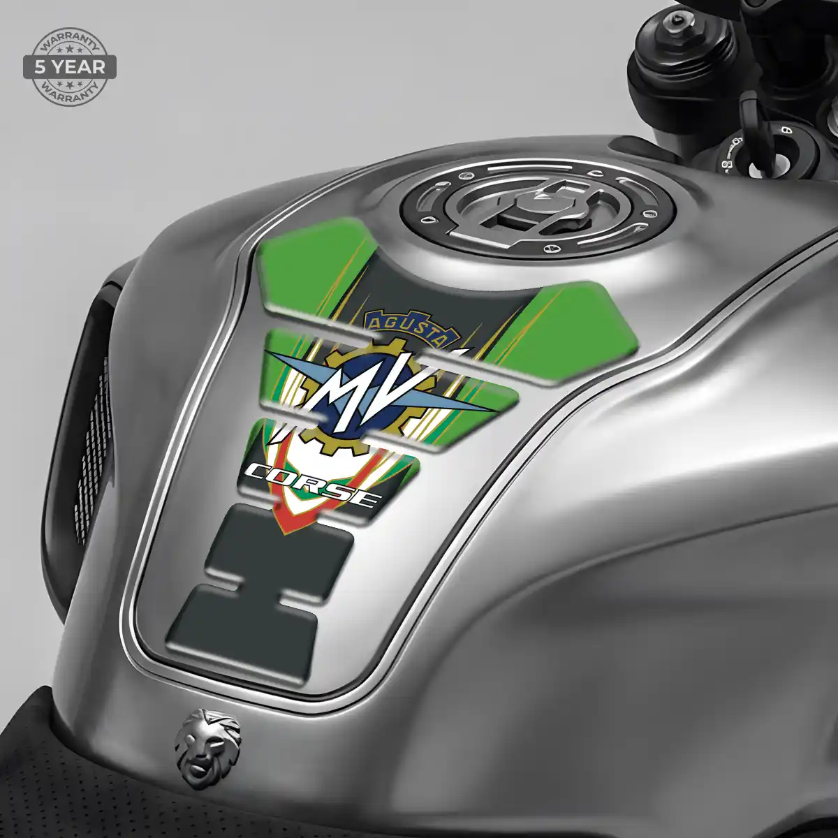 Agusta Tank Guard Pads Motorcycle Refined Design