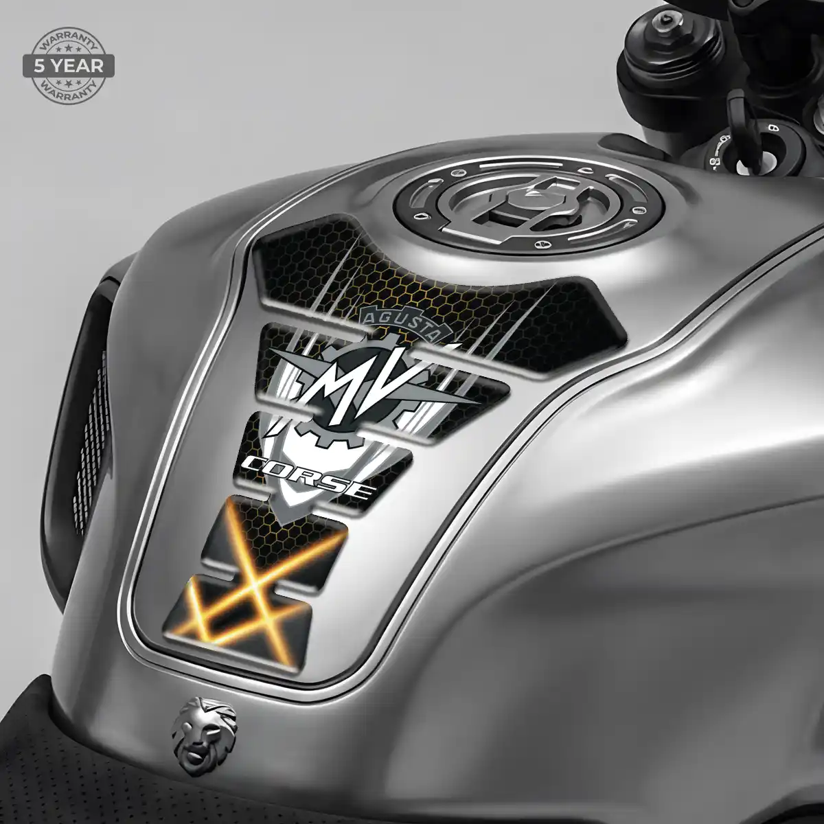 Agusta Tank Guard Protector Motorbike Refined Design