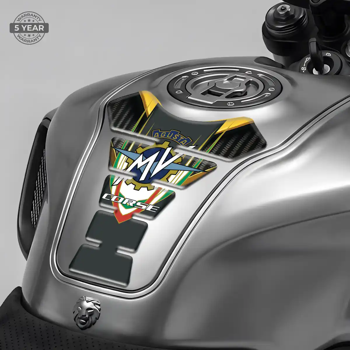 Agusta Tank Guard Protector Motorbike Sleek Style