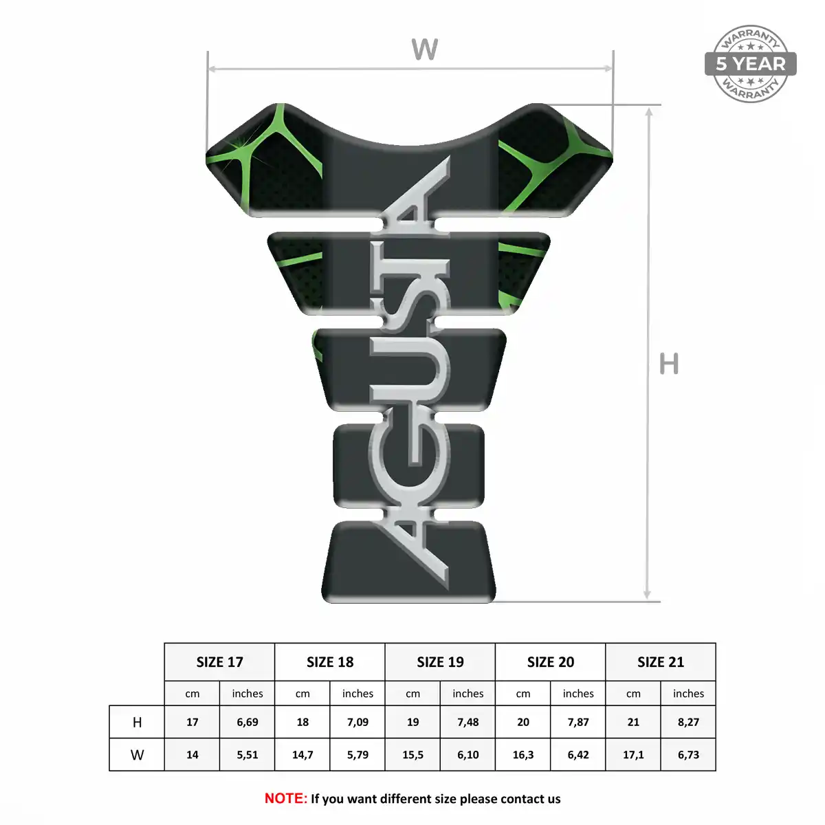 Agusta Tank Guard Refined Design