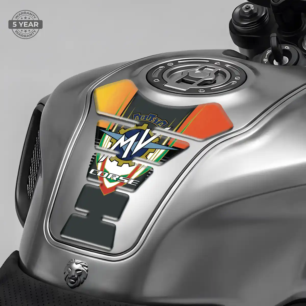 Agusta Tank Guard Sleek Style