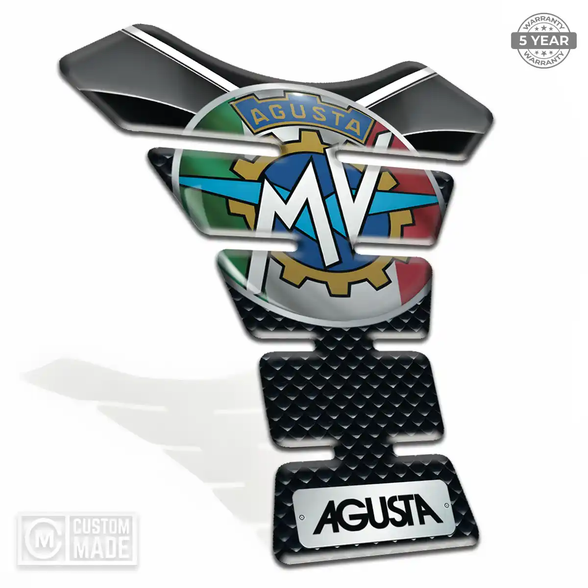 Agusta Tank Guards Motorbike Sleek Style