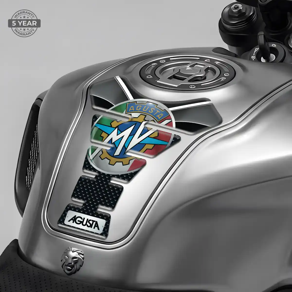 Agusta Tank Guards Motorbike Sleek Style