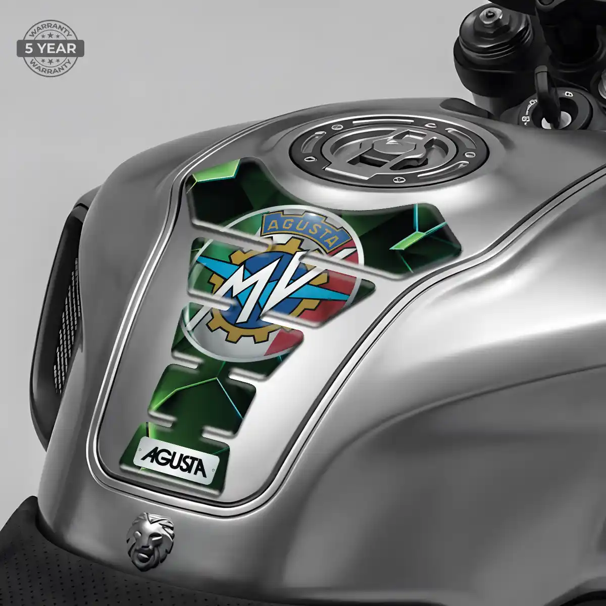 Agusta Tank Guards Motorcycle Refined Design