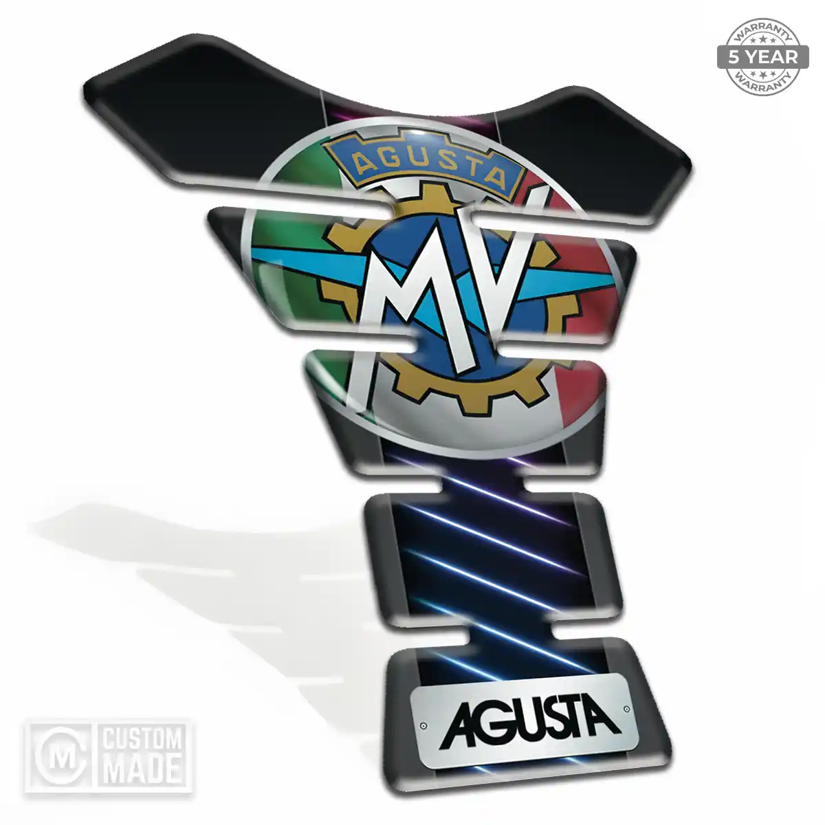 Agusta Tank Guards Motorcycle Sleek Style