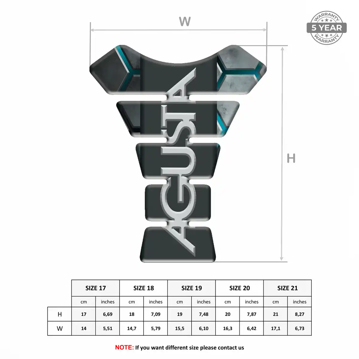 Agusta Tank Guards Signature Grade