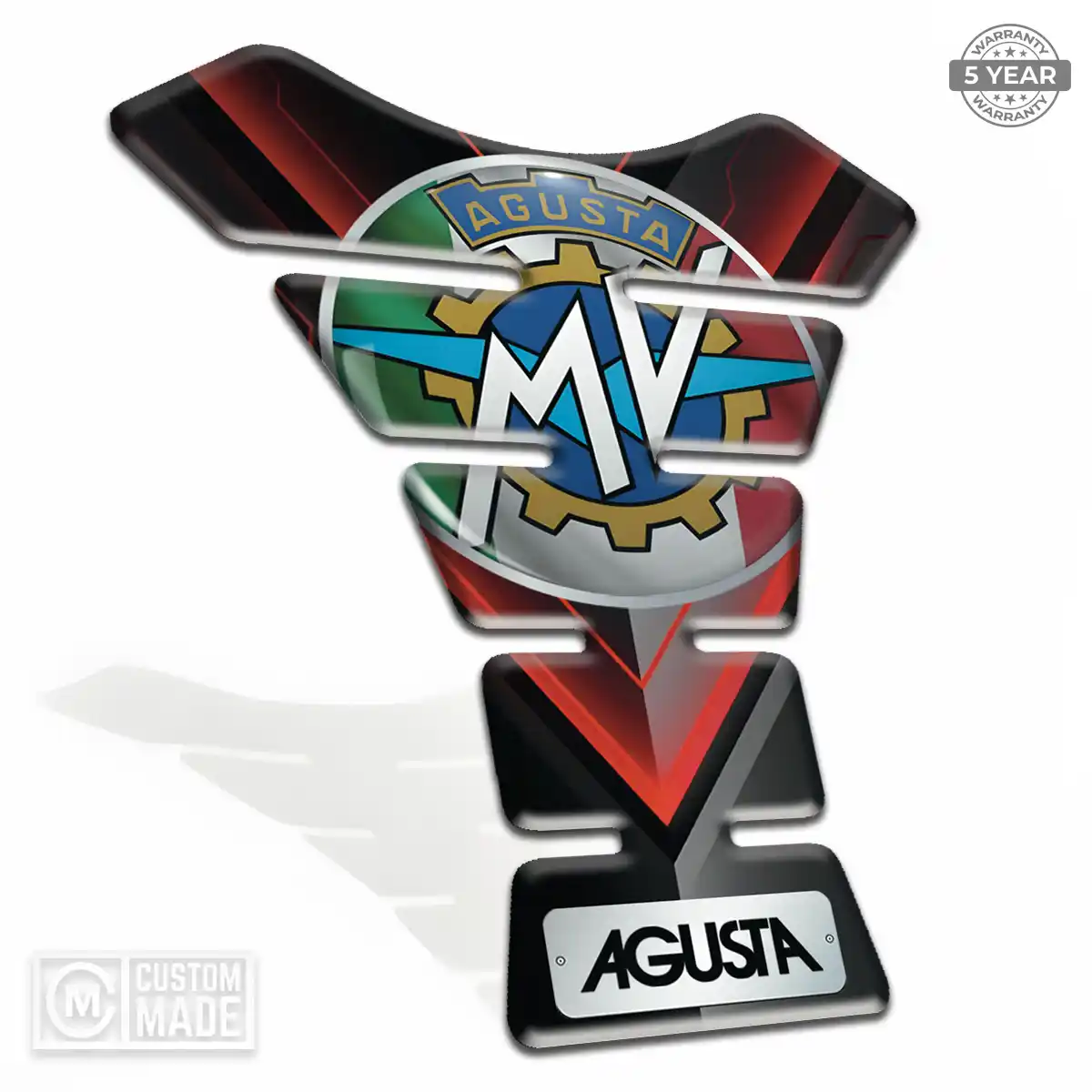 Agusta Tank Guards Sleek Style