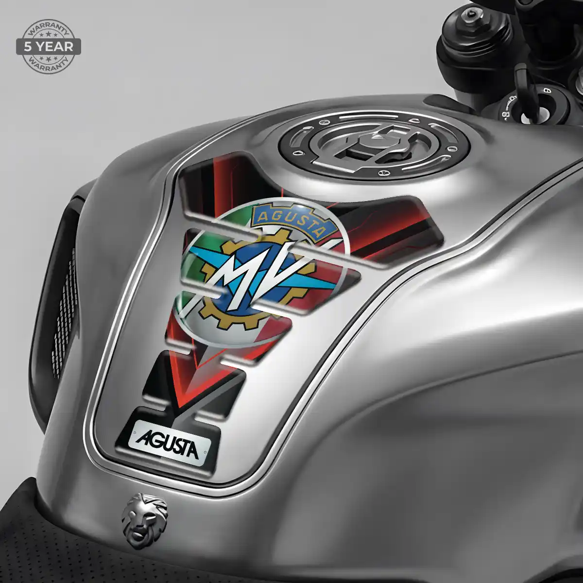 Agusta Tank Guards Sleek Style
