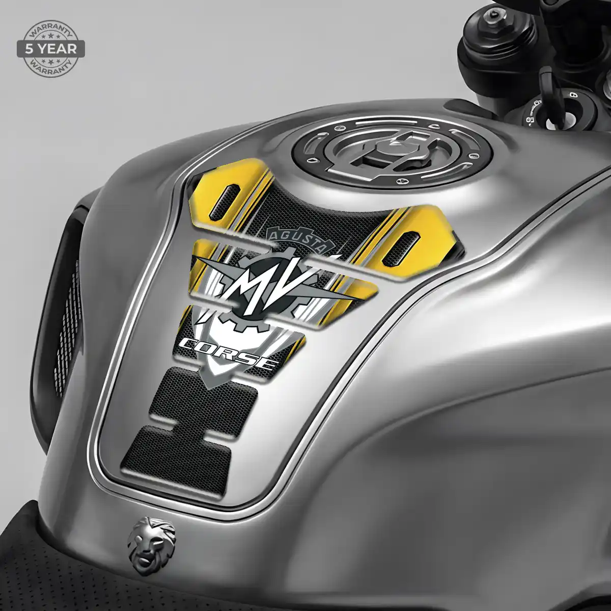 Agusta Tank Pad Fuse Motorcycle Elite Finish
