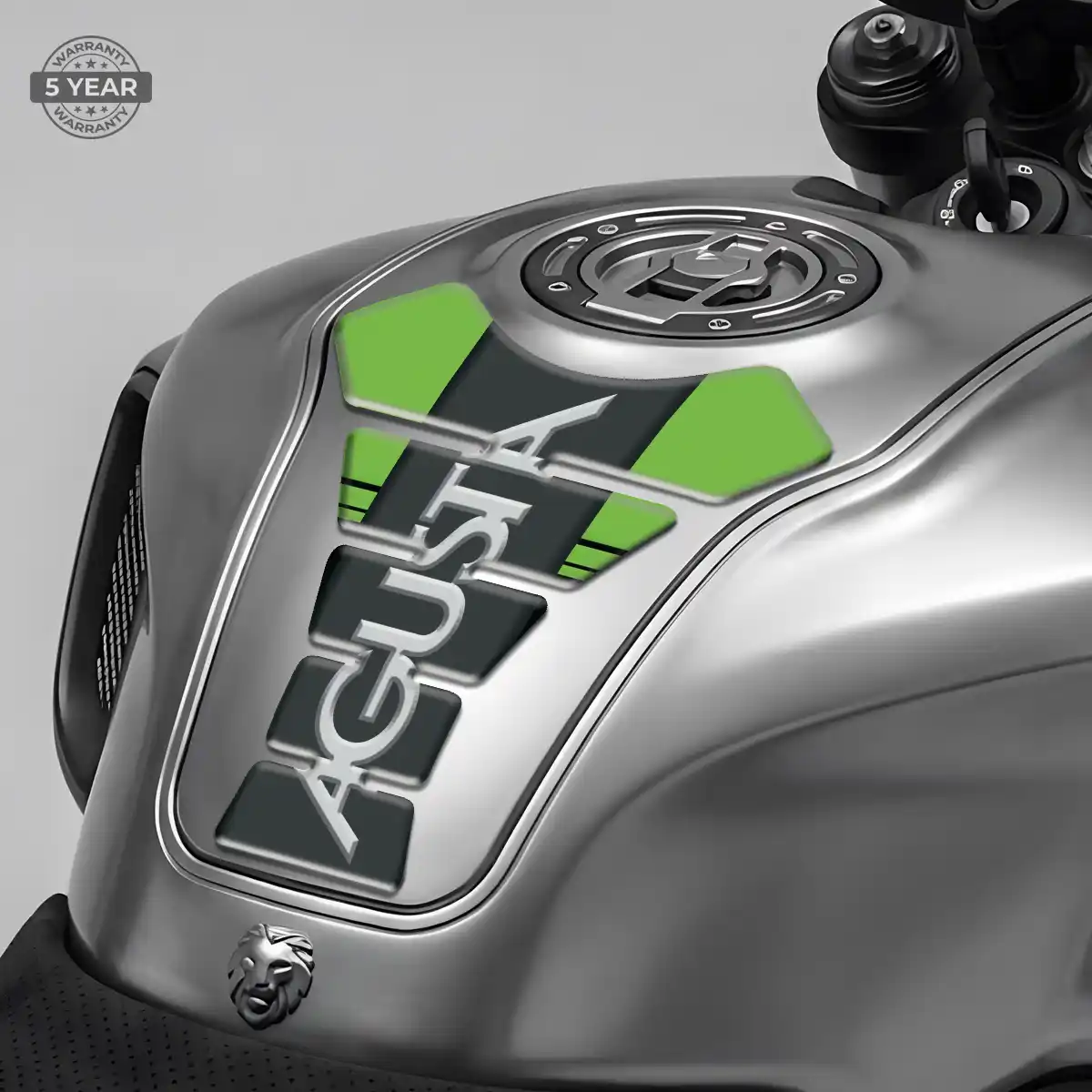 Agusta Tank Pad Guard Elite Finish