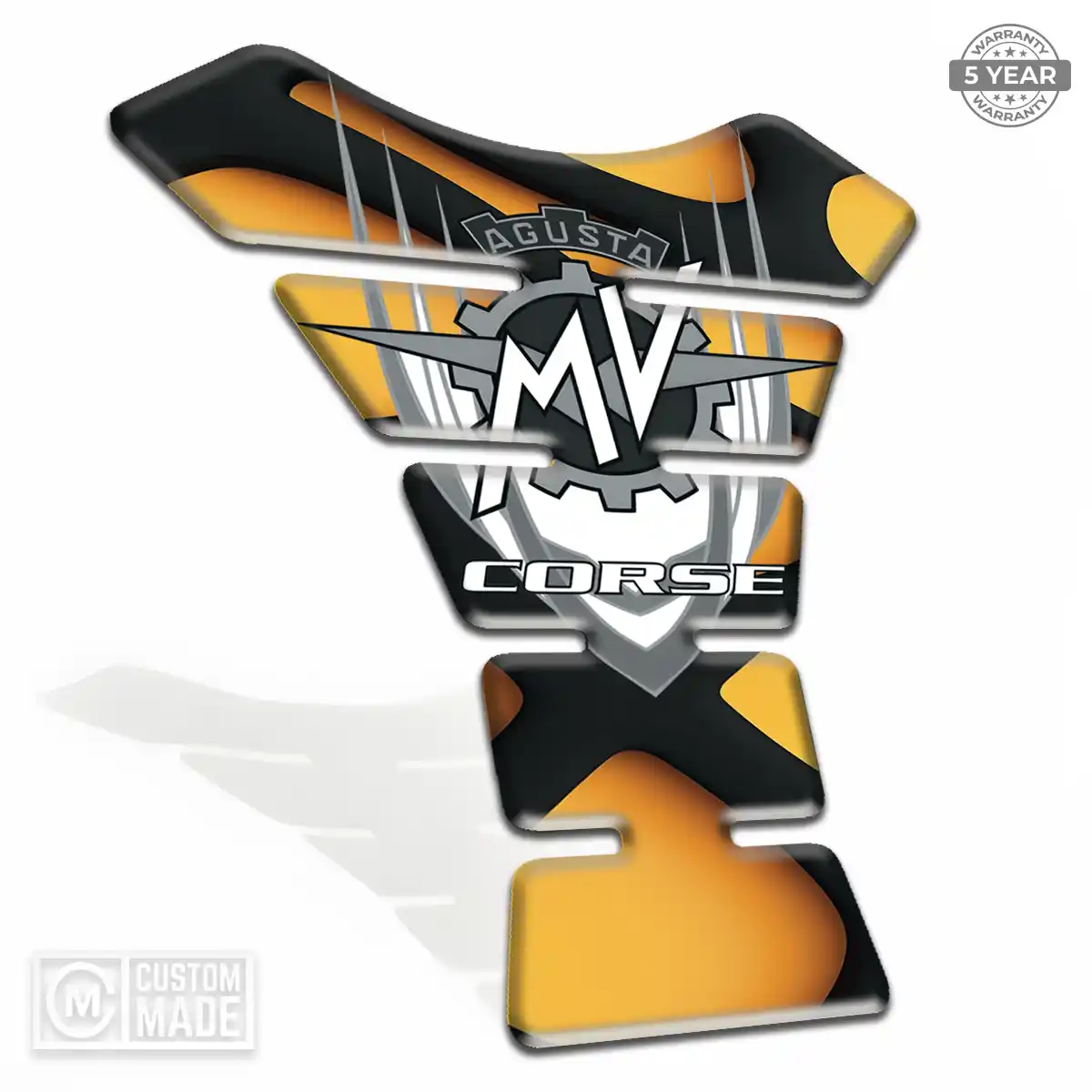 Agusta Tank Pad Guard Motorbike Elite Finish