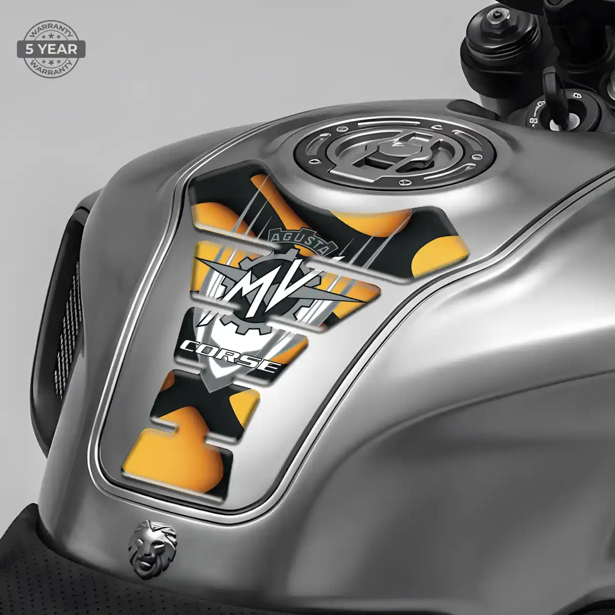 Agusta Tank Pad Guard Motorbike Elite Finish