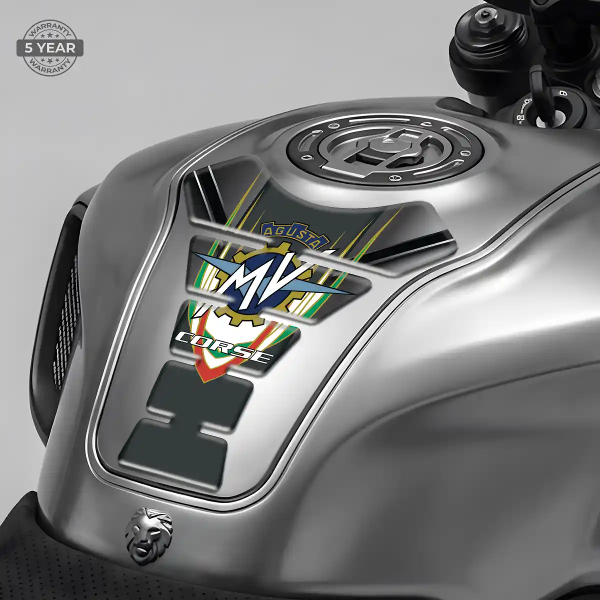 Agusta Tank Pad Guard Motorbike Refined Design