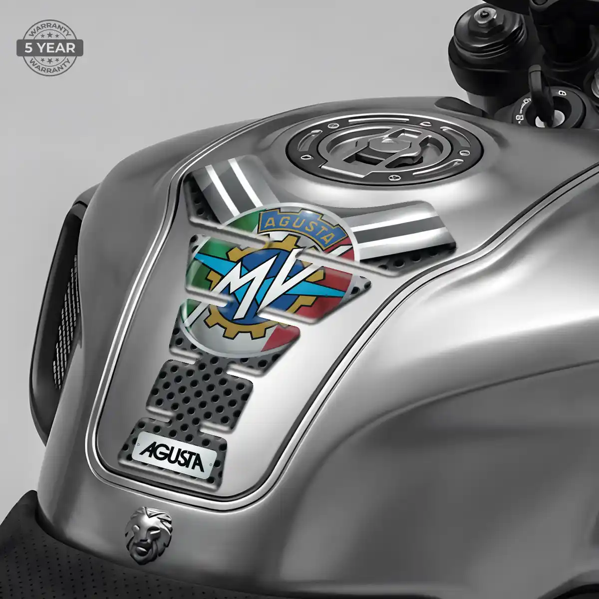 Agusta Tank Pad Guard Motorcycle Elite Finish