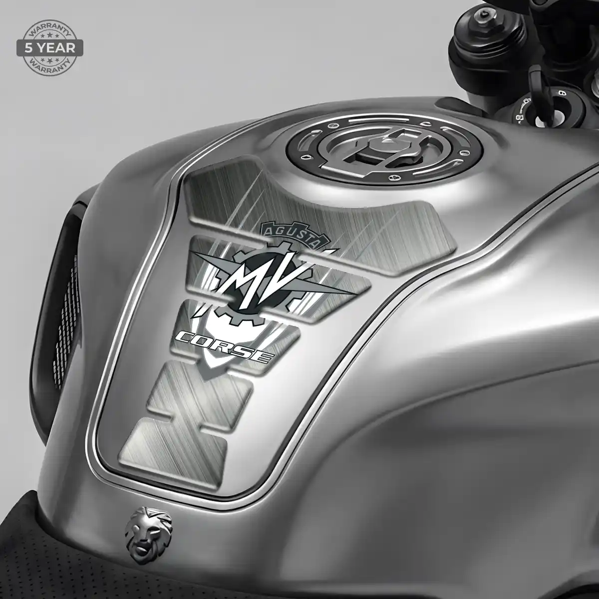 Agusta Tank Pad Guard Motorcycle Sleek Style