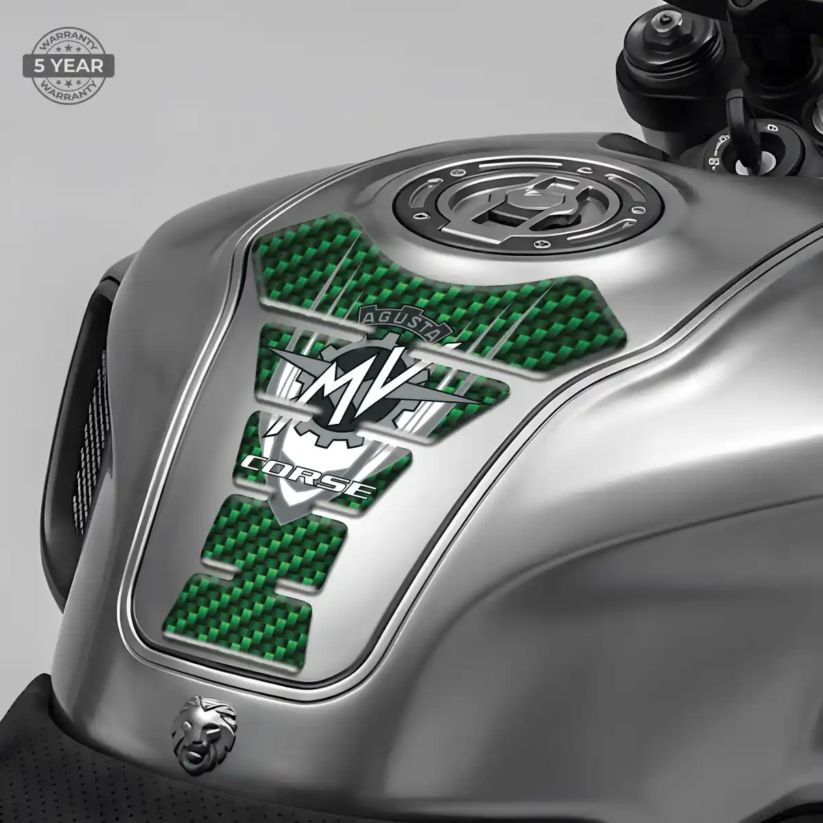 Agusta Tank Pad Guard Sleek Style